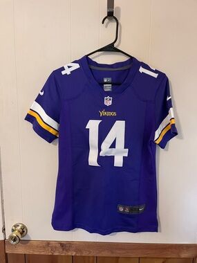 NFL Purple On-Field Nike Football Jersey